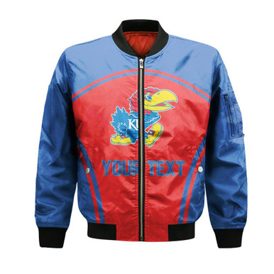 Kansas Jayhawks Bomber Curve Style Sport- NCAA