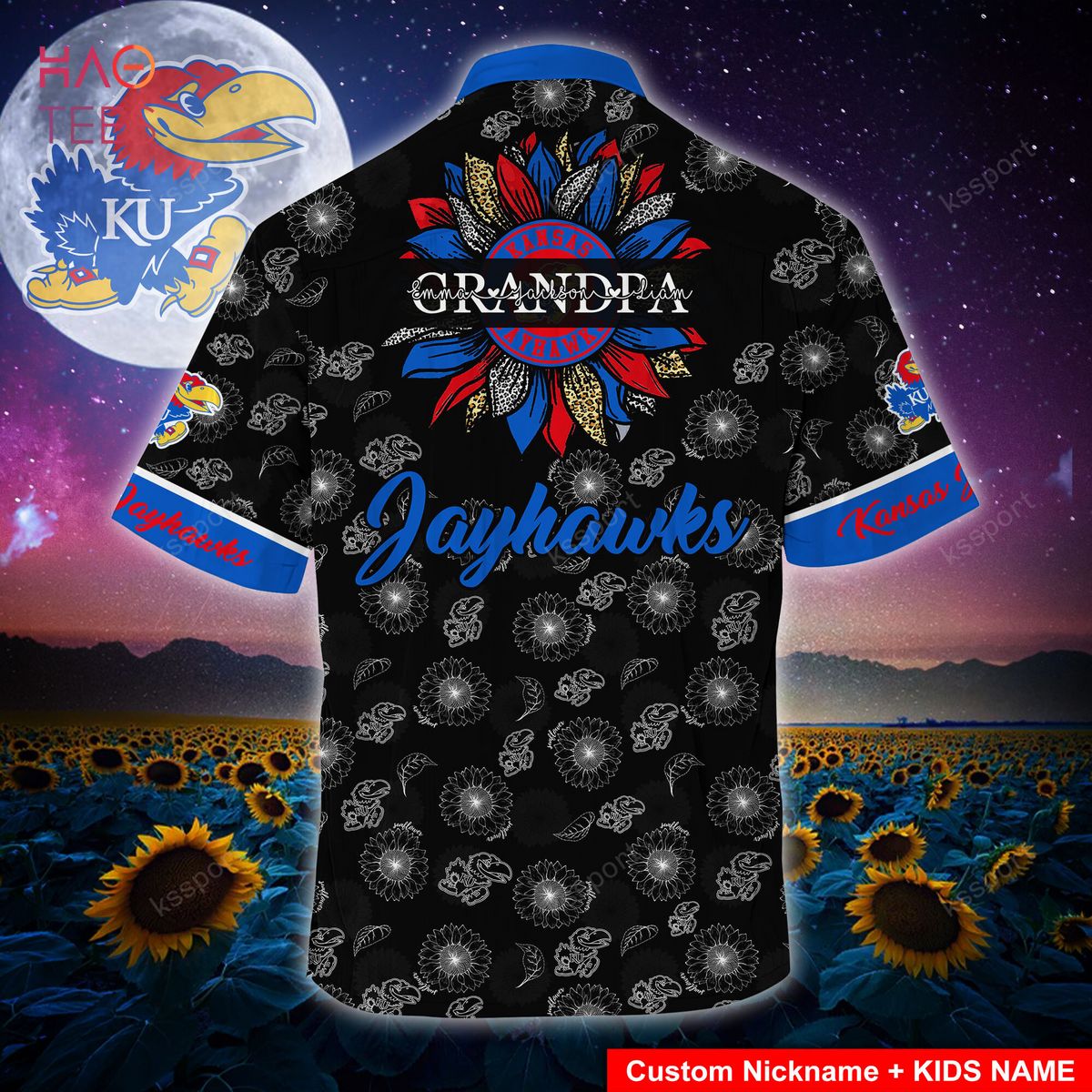 Kansas Jayhawks Hawaiian Shirt