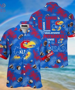 Kansas Jayhawks Hawaiian Shirt, New Gift for Summer