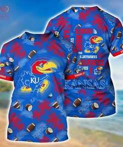 Kansas Jayhawks Hawaiian Shirt, New Gift for Summer