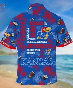 Kansas Jayhawks Hawaiian Shirt, New Gift for Summer