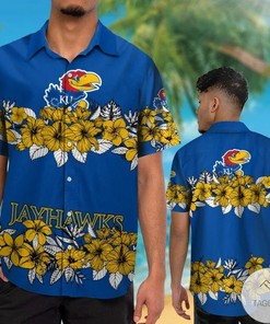Kansas Jayhawks Hawaiian Shirt Ver 1
