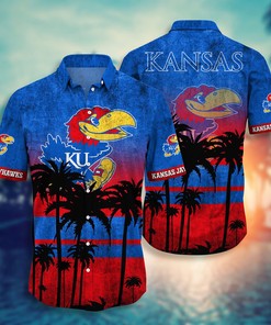 Kansas Jayhawks Hawaiian Shirt Ver 2
