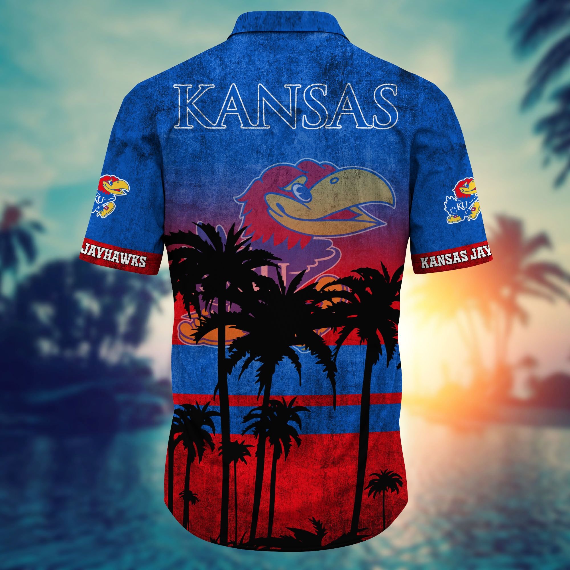 Kansas Jayhawks Hawaiian Shirt Ver 2