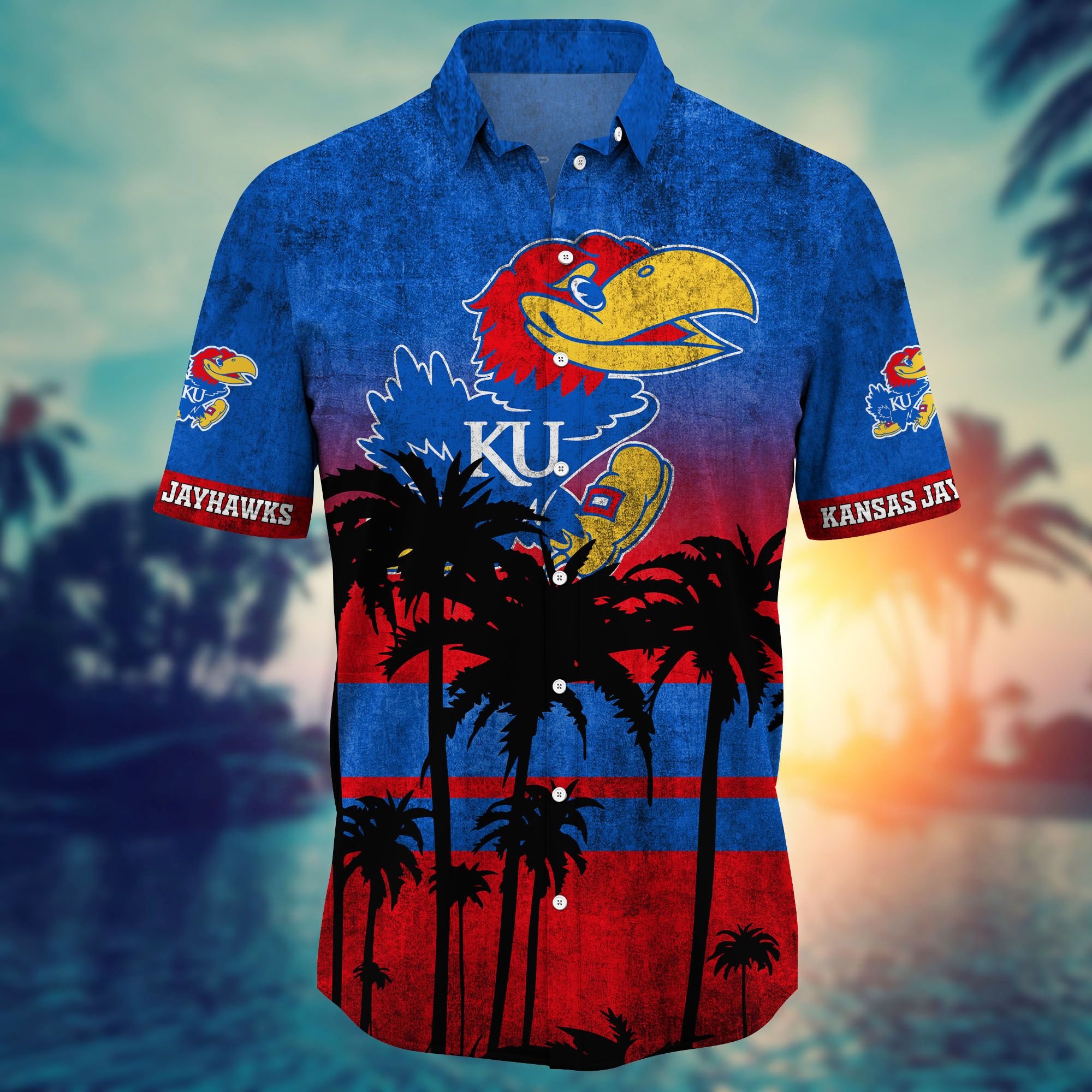 Kansas Jayhawks Hawaiian Shirt Ver 2