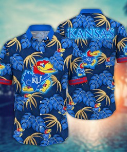 Kansas Jayhawks NCAA Flower Hawaii Shirt For Fans Ver 31