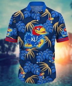Kansas Jayhawks NCAA Flower Hawaii Shirt For Fans Ver 31