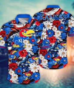 Kansas Jayhawks NCAA Hawaii Shirt Ver 3
