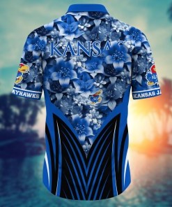 Kansas Jayhawks NCAA Hawaiian Shirt, Aloha Shirt Ver 1