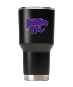 Kansas State Black Tumbler - Official Team Merchandise, Stylish Design
