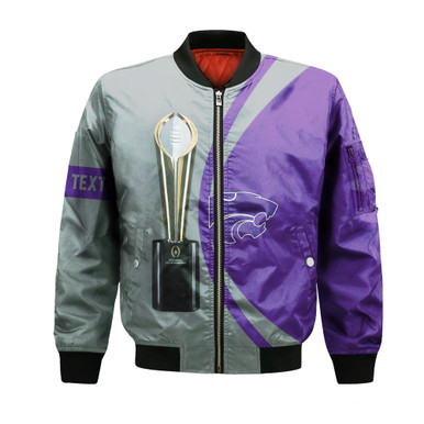 Kansas State Wildcats Bomber 2022 National Champions Legendary- NCAA