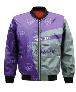 Kansas State Wildcats Bomber Jacket Special Style - NCAA
