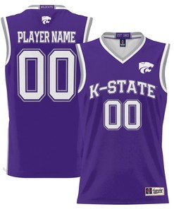 Kansas State Wildcats NIL Men Basketball Custom Jersey - Purple
