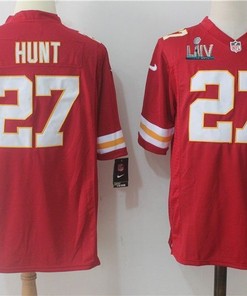 Kareem Hunt #27 Kansas City Chiefs2020 Nfl Red Jersey Jersey
