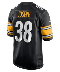 Karl Joseph Pittsburgh Steelers Game Player Jersey - Black