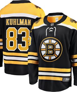 Karson Kuhlman Boston Bruins Fanatics Branded Home Breakaway Player Jersey - Black Nhl