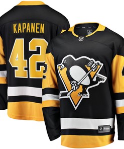 Kasperi Kapanen Pittsburgh Penguins Fanatics Branded Home Breakaway Jersey - Black Nhl