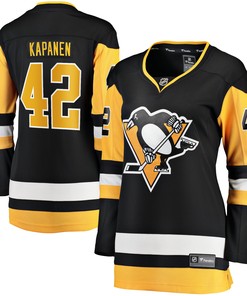 Kasperi Kapanen Pittsburgh Penguins Fanatics Branded Womens Home Breakaway Jersey - Black Nhl