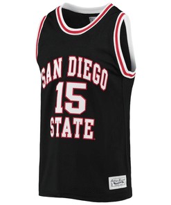 Kawhi Leonard 15 San Diego State Aztecs Basketball Jersey - Men Black