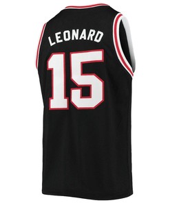 Kawhi Leonard 15 San Diego State Aztecs Basketball Jersey - Men Black
