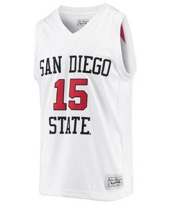 Kawhi Leonard 15 San Diego State Aztecs Basketball Jersey - Men White