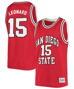Kawhi Leonard San Diego State Aztecs Original Retro Brand Alumni Basketball Jersey - Red Ncaa