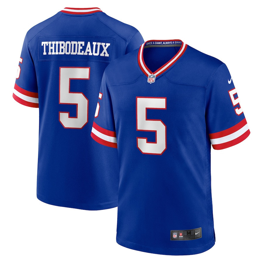 Kayvon Thibodeaux 5 New York Giants Classic Player Game Jersey - Royal