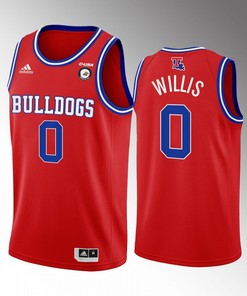 Keaston Willis 0 Louisiana Tech Bulldogs Red Jersey College Basketball Alternate