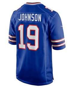 KeeSean Johnson 19 Buffalo Bills Home Game Player Jersey - Royal