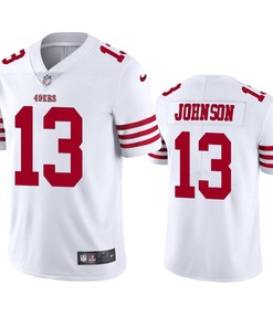 KeeSean Johnson San Francisco 49ers 13 White Vapor Limited Jersey