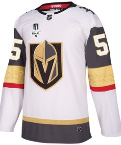 Keegan Kolesar 55 Vegas Golden Knights Stanley Cup 2023 Final Patch Away Breakaway Men Jersey - White