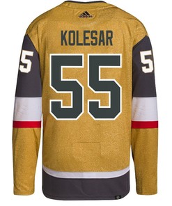 Keegan Kolesar 55 Vegas Golden Knights Stanley Cup 2023 Final Patch Home Breakaway Men Jersey - Gold