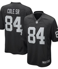 Keelan Cole Las Vegas Raiders Game Player Jersey - Black