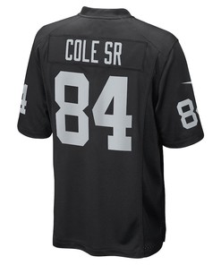Keelan Cole Las Vegas Raiders Game Player Jersey - Black