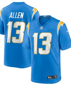 Keenan Allen 13 Los Angeles Chargers Game Player Jersey - Powder Blue