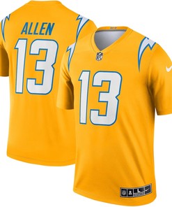 Keenan Allen 13 Los Angeles Chargers Inverted Legend Jersey - Gold