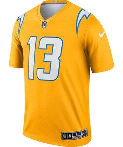 Keenan Allen 13 Los Angeles Chargers Inverted Legend Jersey - Gold