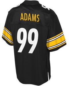 Keion Adams Pittsburgh Steelers Nfl Pro Line Player Jersey - Black