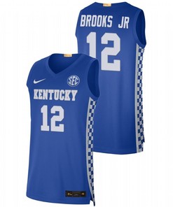 Keion Brooks Jr. 12 Kentucky Wildcats 2023 College Basketball Men Jersey - Royal