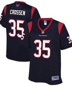 Keion Crossen Houston Texans Nfl Pro Line Womens Player Jersey - Navy