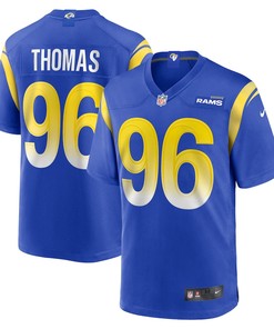 Keir Thomas Los Angeles Rams Game Player Jersey - Royal