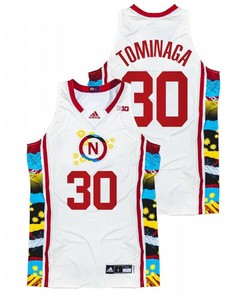 Keisei Tominaga 30 Nebraska Cornhuskers 2022 Honoring Black Excellence Sunflower BHM Men Jersey - White