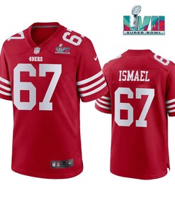 Keith Ismael 67 San Francisco 49Ers Super Bowl LVII Men Game Jersey