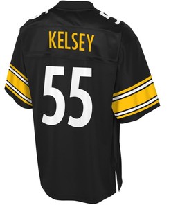 Keith Kelsey Pittsburgh Steelers Nfl Pro Line Youth Player Jersey - Black