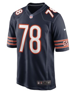 Kellen Diesch Chicago Bears Game Player Jersey - Navy