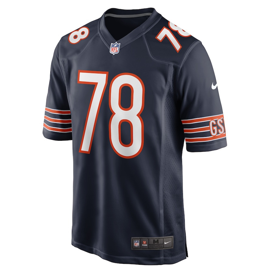 Kellen Diesch Chicago Bears Game Player Jersey - Navy