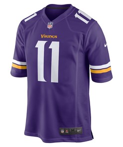 Kellen Mond 11 Minnesota Vikings Game Jersey - Purple