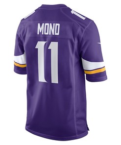 Kellen Mond 11 Minnesota Vikings Game Jersey - Purple