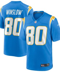 Kellen Winslow Los Angeles Chargers Game Retired Player Jersey - Powder Blue Nfl