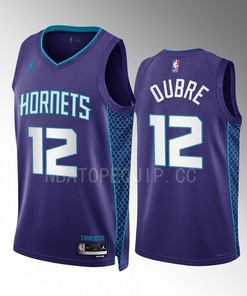 Kelly Oubre 12 2022-23 Charlotte Hornets Purple Statement Edition Men Jersey Swingman